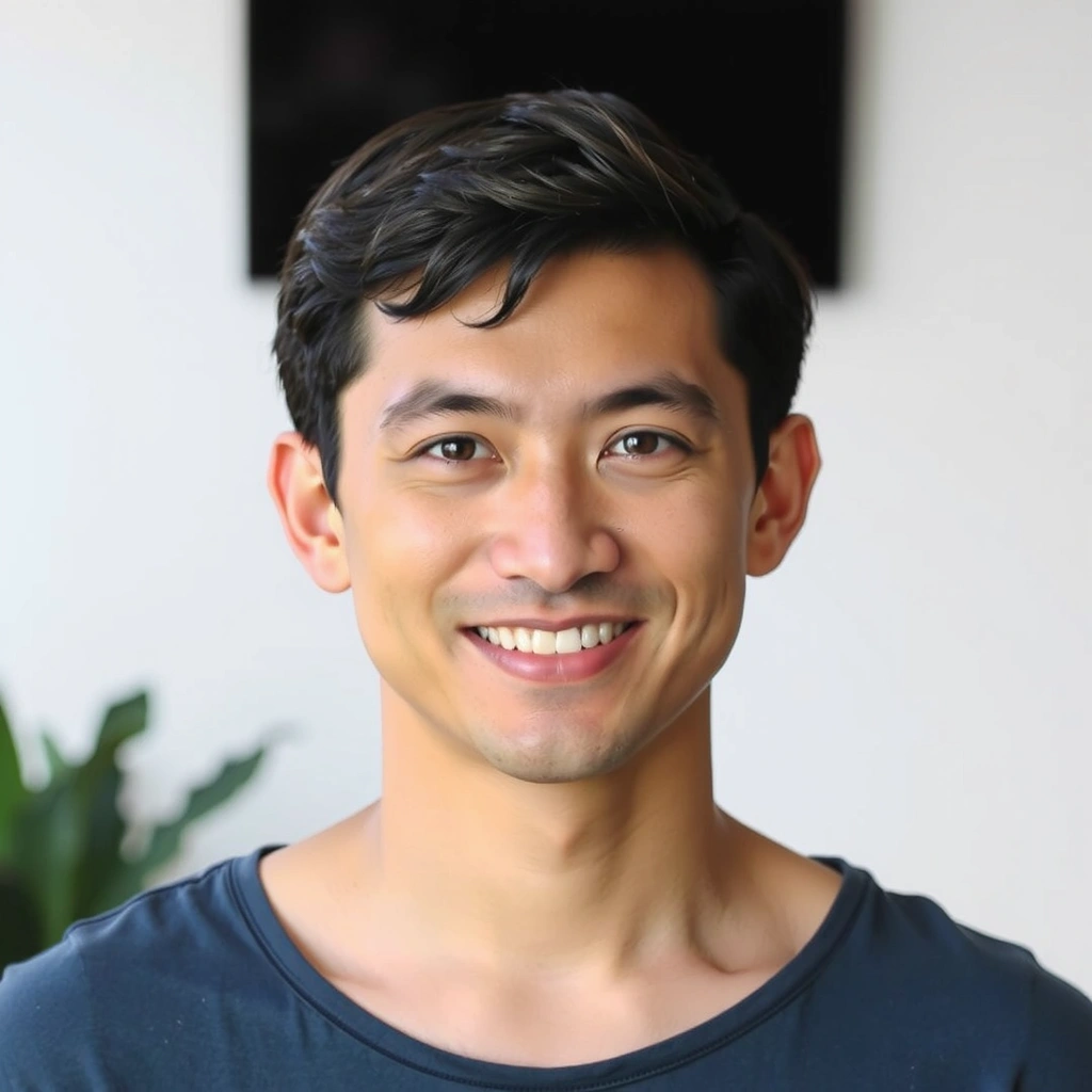 Instructor Alex Kim with a welcoming smile